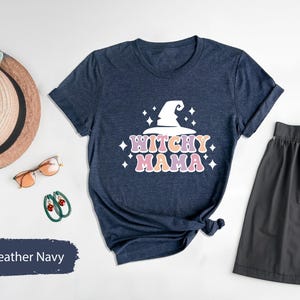 Witchy Mama Shirt, Witch Mama Shirt, Witchy Mom Shirt, Witch Mom Shirt, Witches Shirt, Witchy TShirt, Halloween TShirt, Gift For Halloween image 6