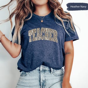 Teacher Shirt, Teacher TShirt, Teacher Gifts, Gift For Teacher, Leopard Teacher Shirt, Teacher Appreciation, Teacher Life Shirt