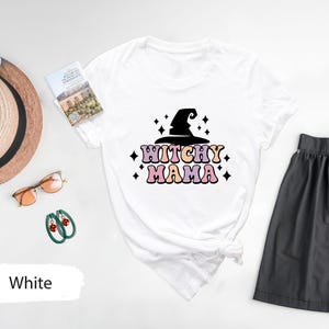 Witchy Mama Shirt, Witch Mama Shirt, Witchy Mom Shirt, Witch Mom Shirt, Witches Shirt, Witchy TShirt, Halloween TShirt, Gift For Halloween image 7