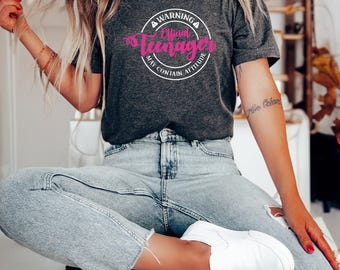 Official Teenager Shirt, Teenager TShirt, 13th Birthday Shirt, Thirteenth Birthday Shirt, Funny Birthday Shirt, Teenager Birthday Shirt