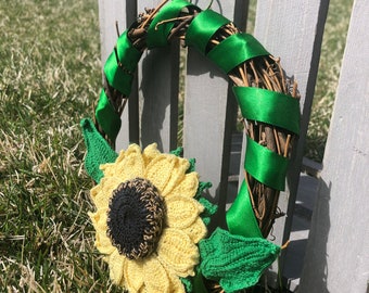 Sunflower Summer Wreath