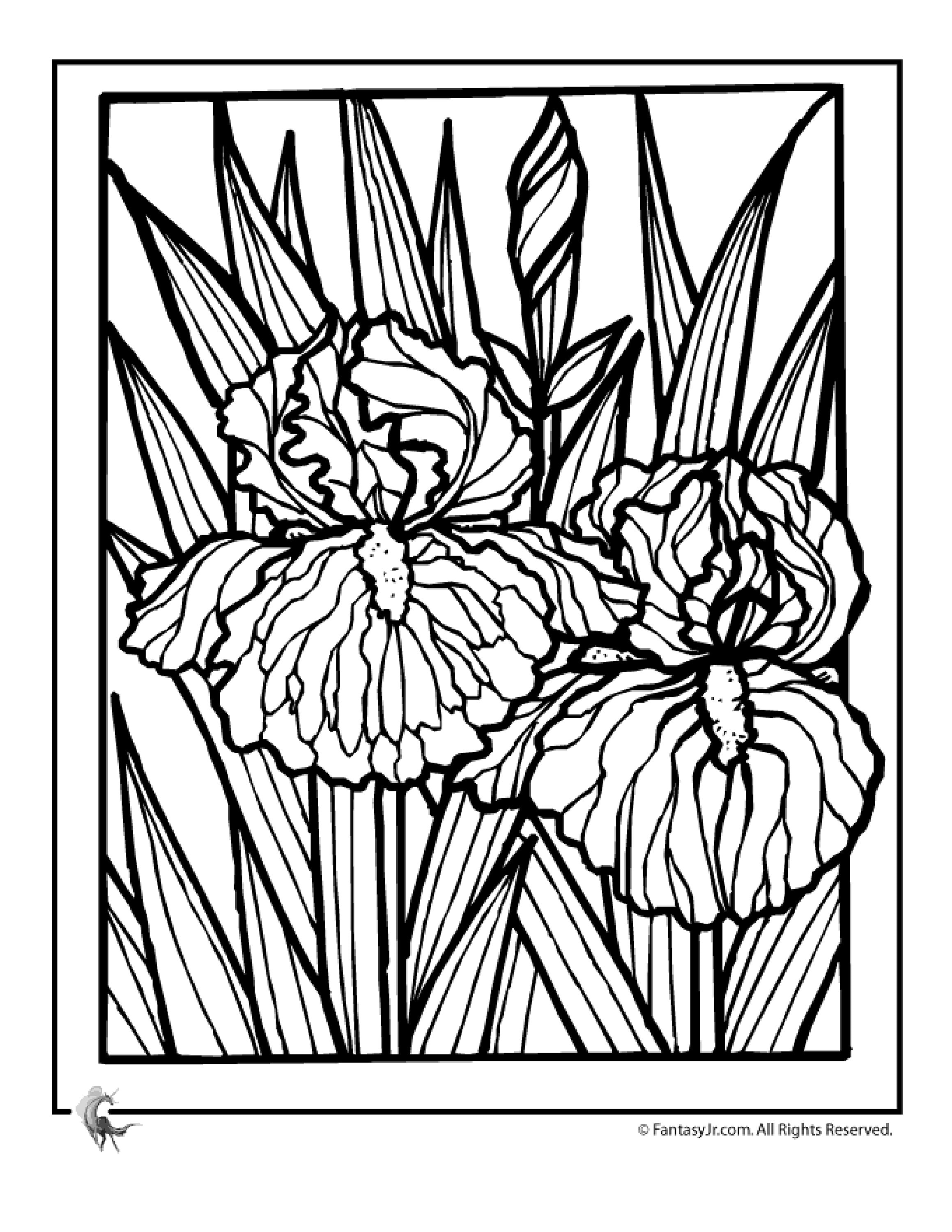Coloring Pages Dltk