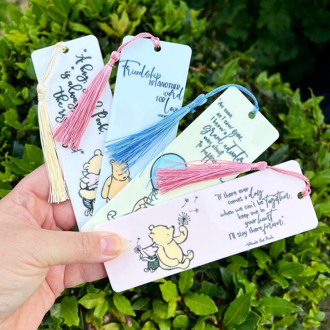 Classics Winnie the Pooh Bookmark. Winnie the Pooh. Bookmark. Etsy