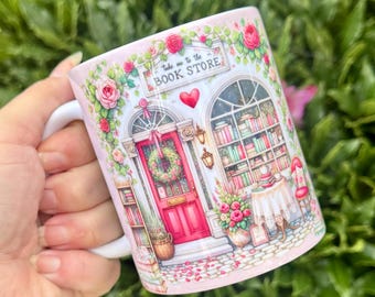 Reading is dreaming with your eyes open. Book Lover Gift.Book Mug. Reading Mug. Gifts for Bibliophiles. Bookworm Gift Idea. Booktok.