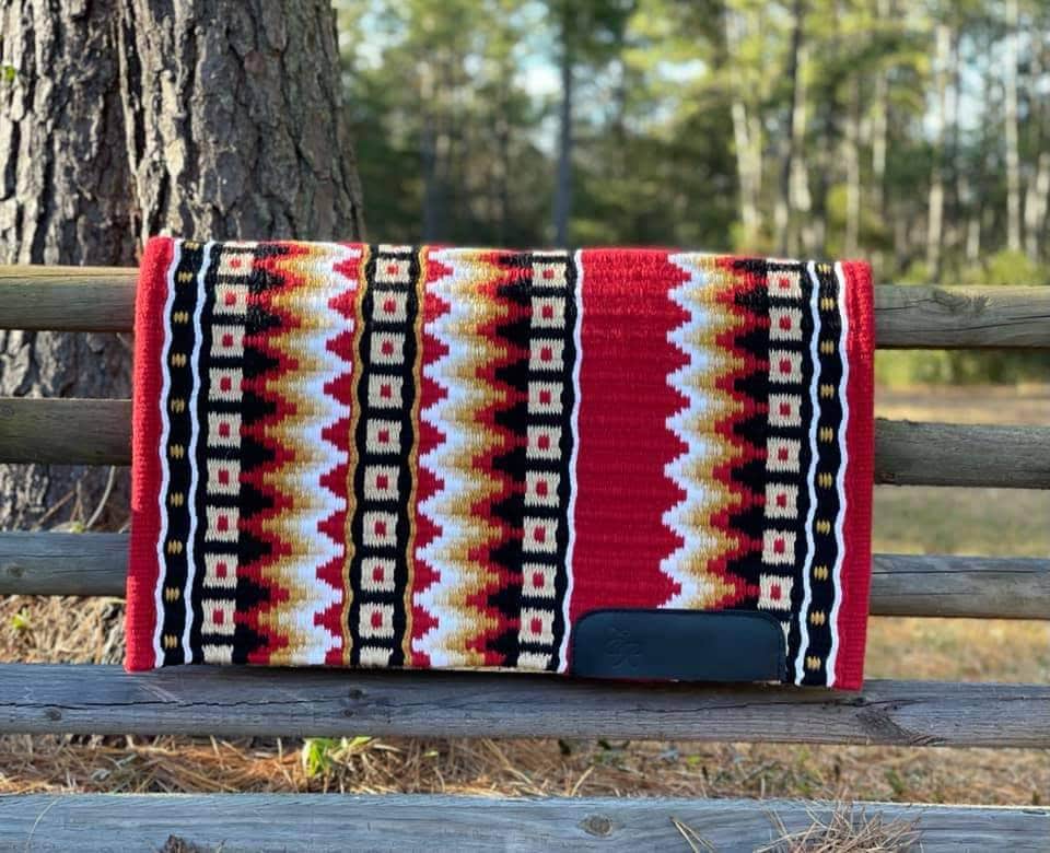 Handmade western show saddle pad for horse riding with size Etsy