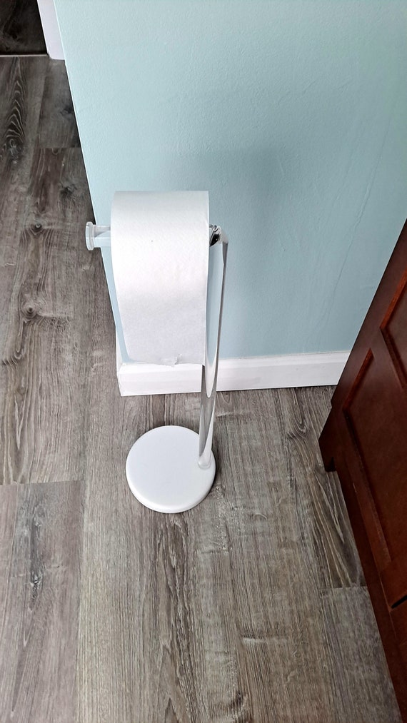 Freestanding Acrylic Toilet Paper Holder Etsy