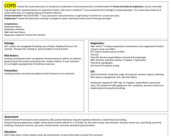 COPD Study Template