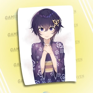 Naoto Shirogane Persona 4 Decal Sticker | Kimono Outfit Persona 5 Anime