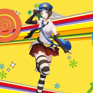 Marie Persona 4 Gloss Decal Sticker Anime JRPG