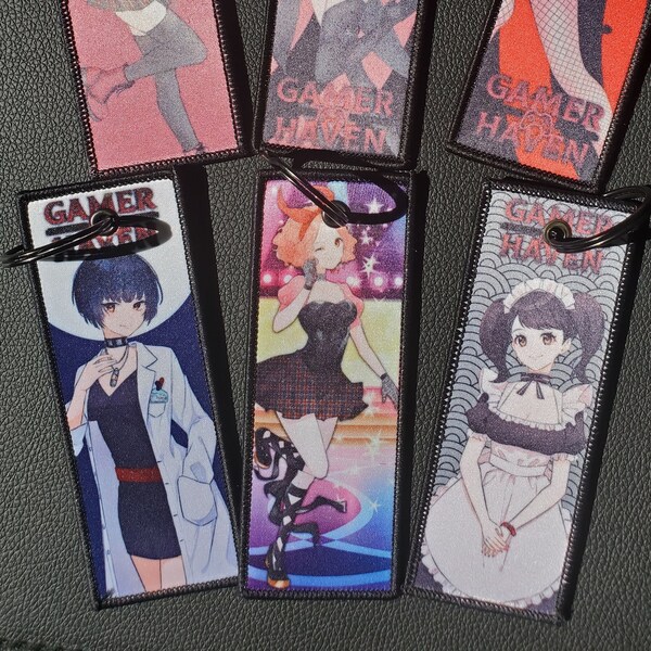 Persona 5 Jet Tags All Girls, Anime Jet Tag, Waifu, Persona 4, Persona 5 Keychain