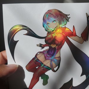 Pyra Xenoblade Spot Holographic 6" Sticker