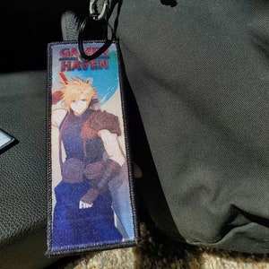 Cloud Strife Final Fantasy VII Jet Tag