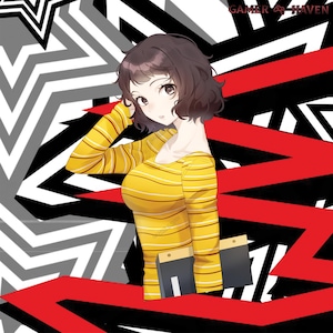 Sadayo Kawakami Persona 5 Sticker Decal 6&quot; Gloss-Finish | Anime Sticker Waifu P5R Royal