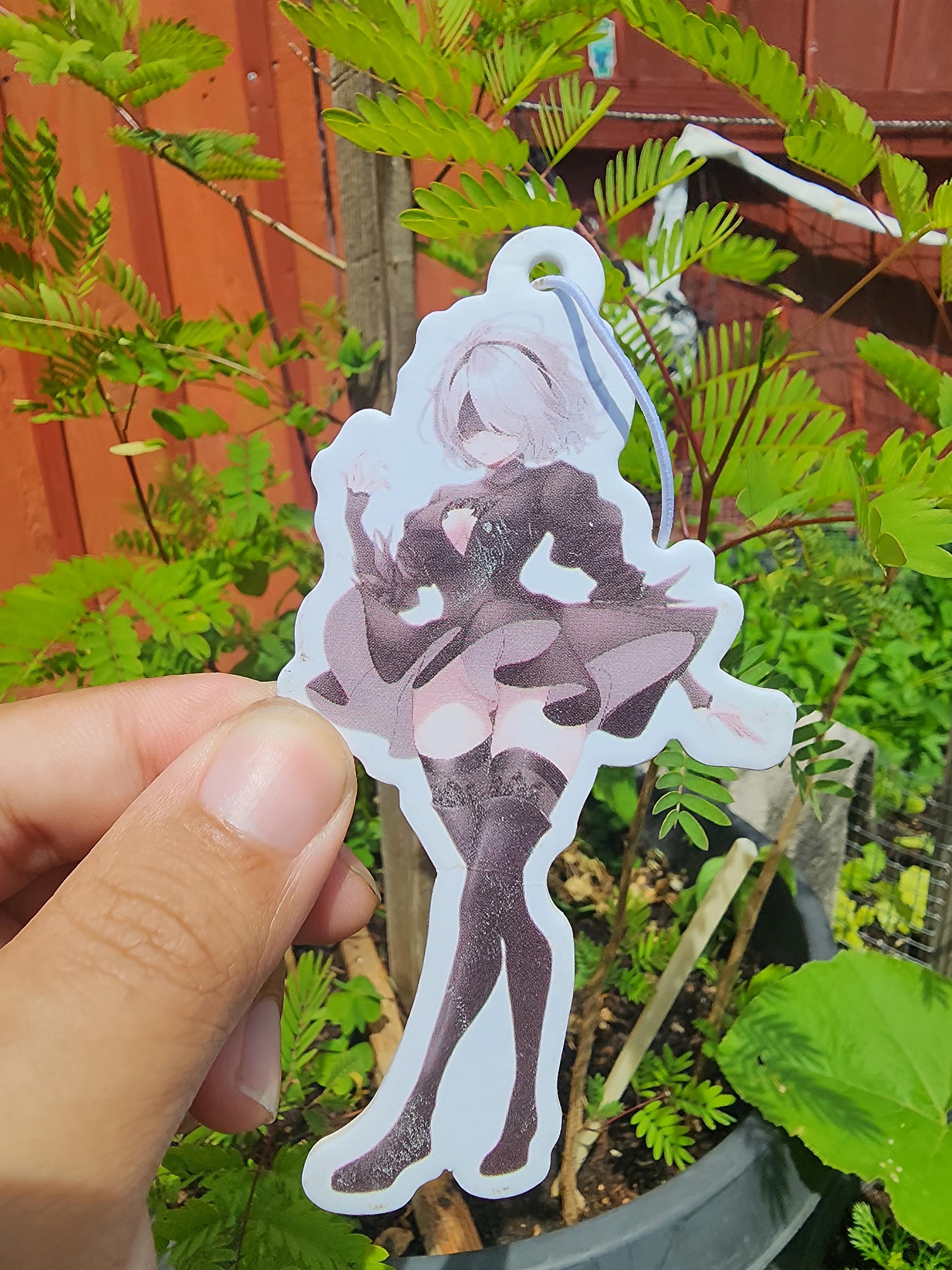2B Nier Automata Air Freshener Rosin Scented | JRPG Gaming Anime