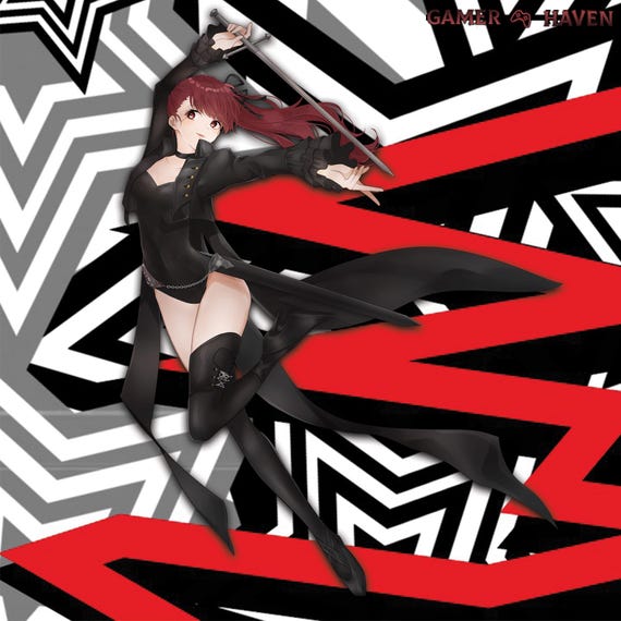 Kasumi Yoshizawa Persona 5 Sticker Decal Gloss-Finish | Anime JRPG