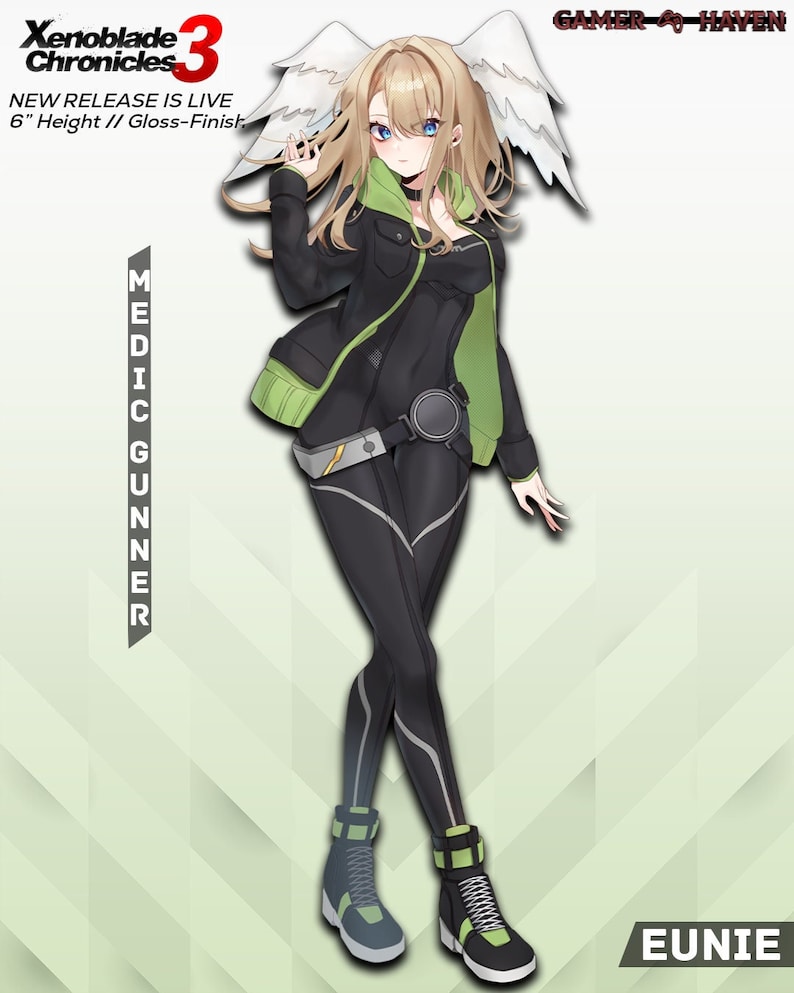 Eunie Xenoblade Chronicles 3, 6" Gloss-Finish Decal Sticker image 1