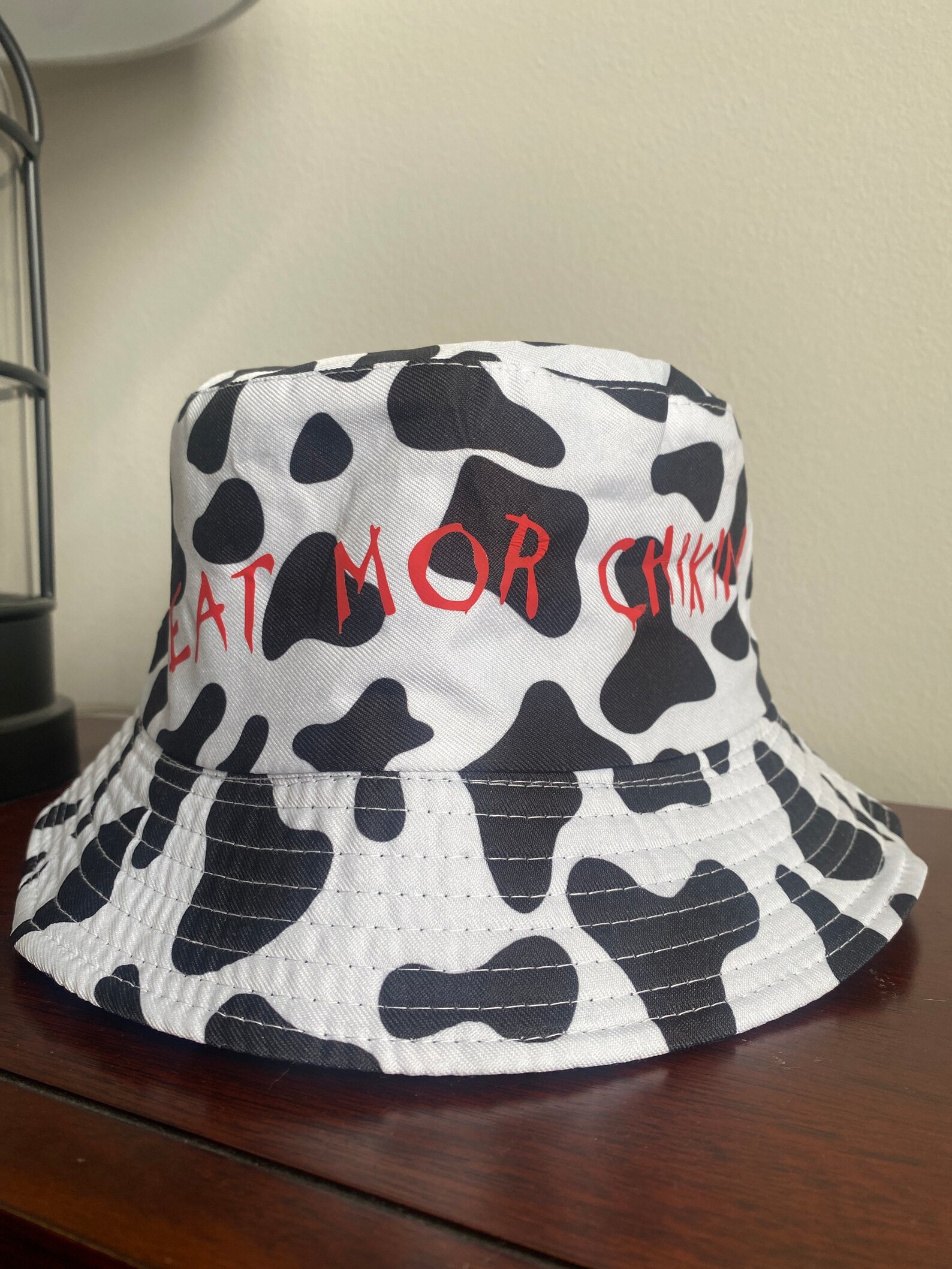 Eat Mor Chikin ChickfilA bucket hat Etsy