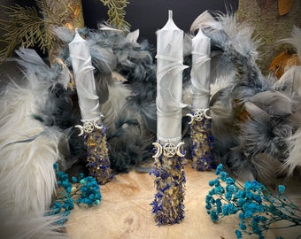 Vela ritual "Lightbringer" - vela decorativa - vela de altar