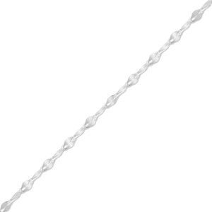 925 Sterling Silver 2.0 mm Lip Chain By the Foot | Wholesale Permanent Jewelry Chains | Bulk Silver Chains for Jewelry Making