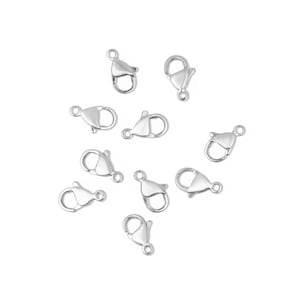 Stainless Steel Lobster Clasp for Jewelry Making | Wholesale Jewelry Findings | ENC0007
