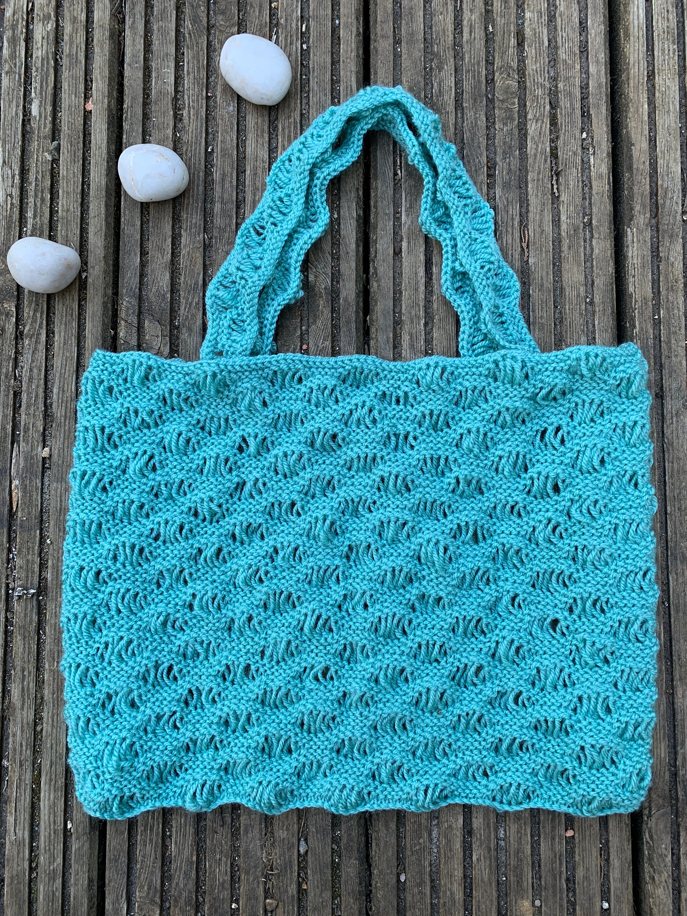 Beach bag knitting pattern Etsy