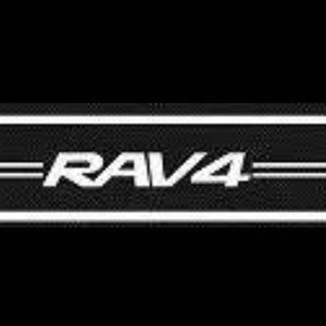 For Toyota Rav4 Car Door Plate Sill Scuff Cover Anti Scratch Decal Sticker Protector 4pcs