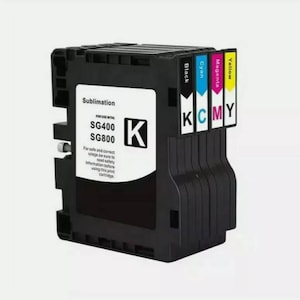 Ricoh SAWGRASS SG400 SG800 SG対応昇華インクカートリッジ チップ付き