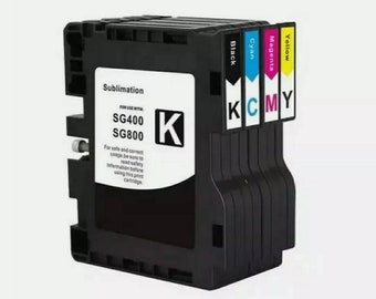 Sublimation Ink Cartridge With Chip compatible For Ricoh SAWGRASS SG400 SG800 SG