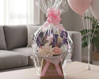 Chocolates and Flowers Bouquet: Ideal gift for birthdays, Easter, Congratulations etc