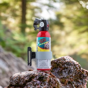 QuickDraw Bear Spray Holster GEN 2 Orange and Gray