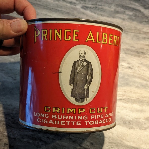 Vintage Prince Albert Tobacco Can