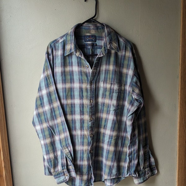 Vintage Flannel Plaid Shirt from The Arrow Company in the Ukraine X Large