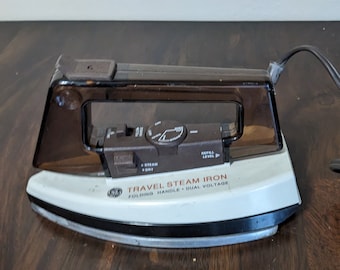 Vintage General Electric Travel Steam Iron