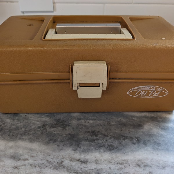 Vintage Fishing Tackle Box by Old Pal