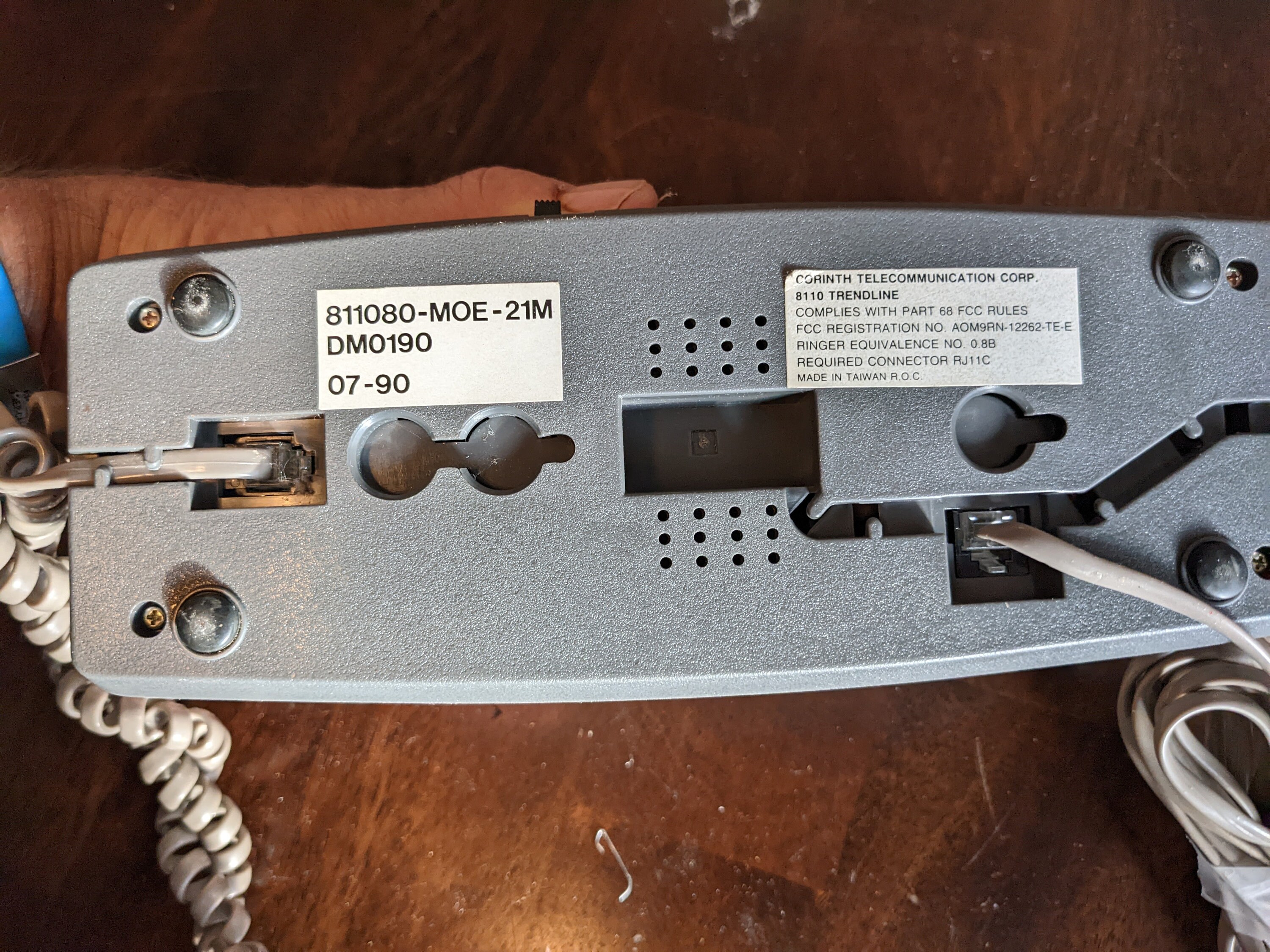 Vintage Push Button Hand Held ITT Telephone Taupe Beige Color - Etsy