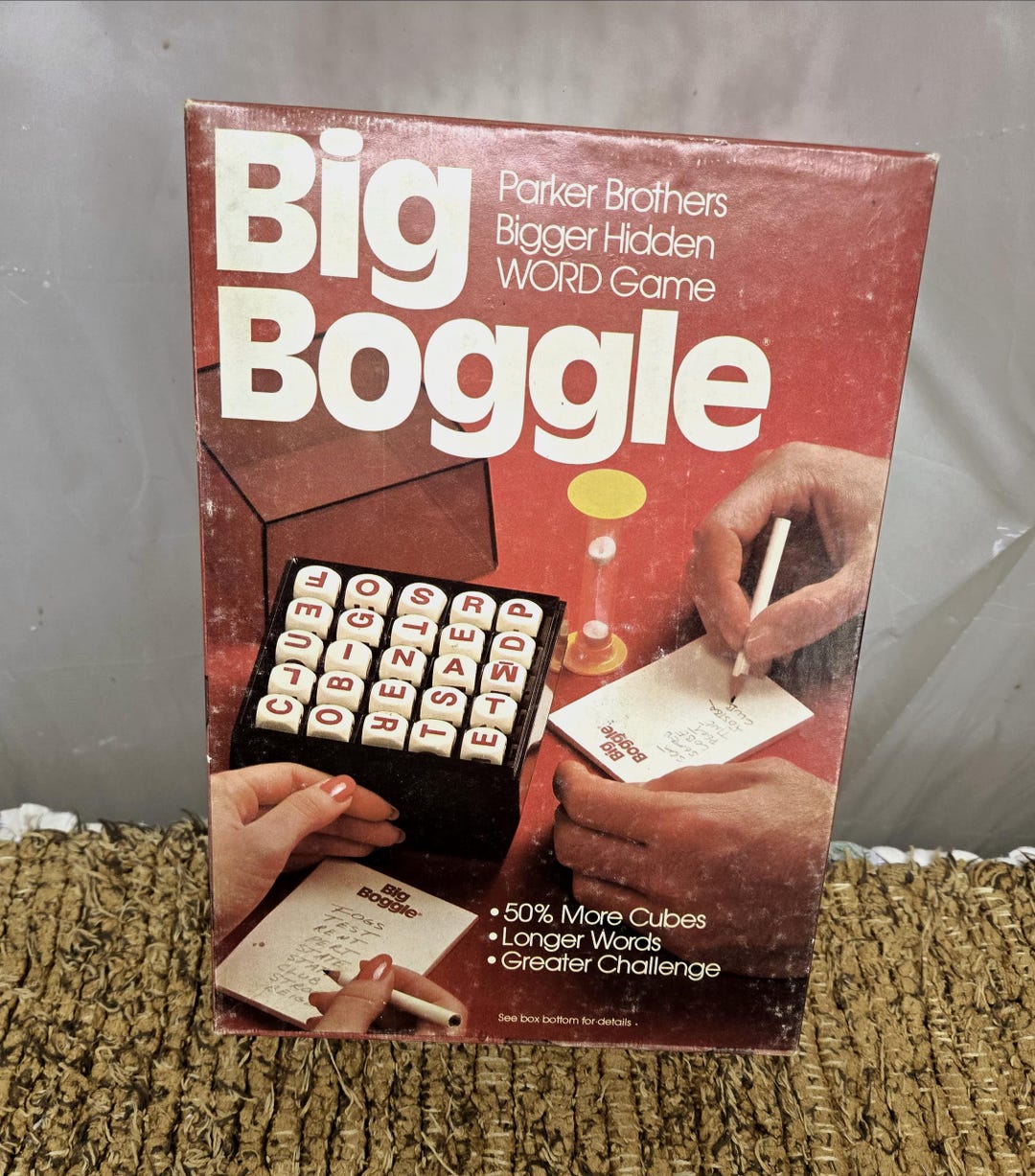 Vintage Big Boggle 
