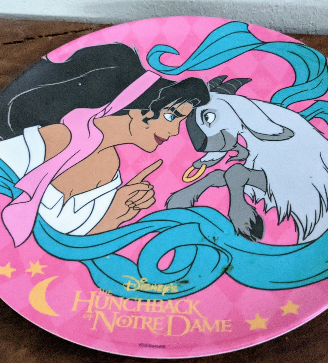Dessin Mixer Les Visages Disney Vintage Zak Designs Disneys Hunchback of Notre Dame Plaque en - Etsy France