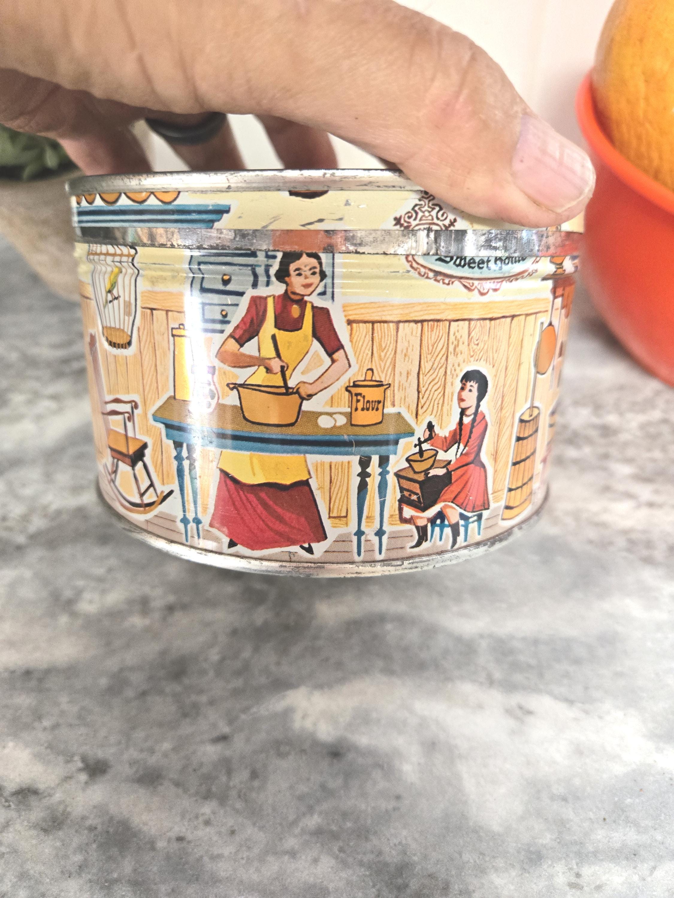 Vintage Tin Can of 