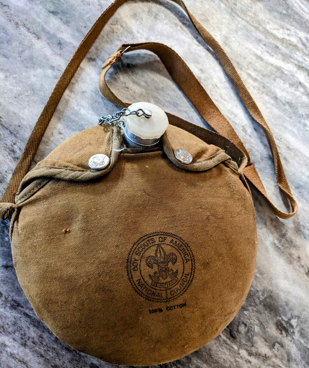 Vintage Boy Scout Canteen Etsy