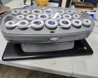 Vintage 90s Conair Instant Heat 20 Piece Hot Roller Set- Ceramic Tools JBPCHV21Bring