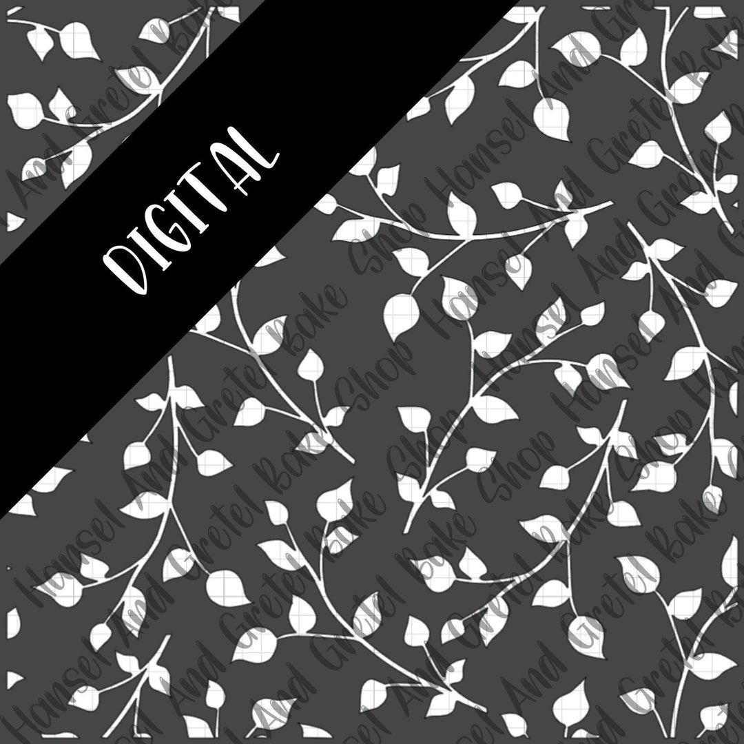 Leaf DIGITAL .SVG Instant Download Etsy