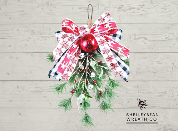 Christmas Swag for Front Door, Holiday Swag, Cedar Swag, Winter  