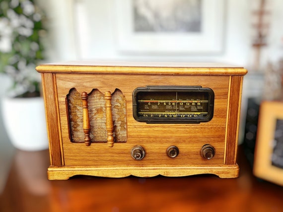 Vintage Working Table Radio C 1930s-40s Stromberg Carlson Model 410,  Broadcast & SW, Maple Case - Etsy