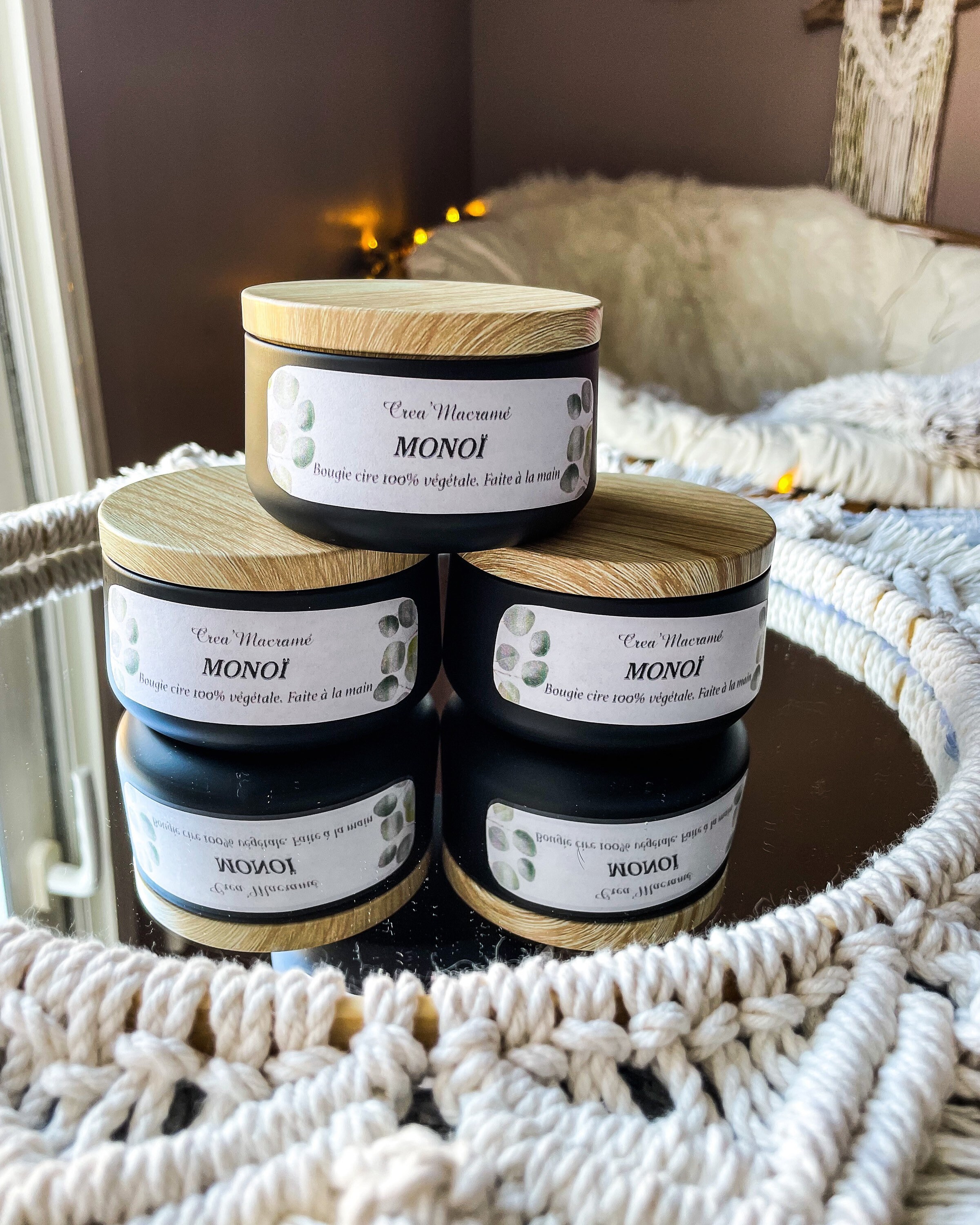 Bougie Parfumées Monoï