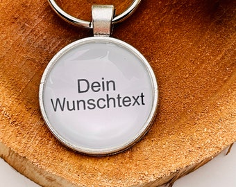 Schlüsselanhänger personalisiert / Wunschtext / Foto