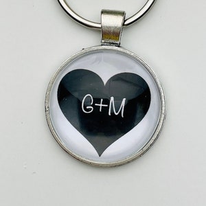 Schlüsselanhänger Liebe personalisiert / Partner Schlüsselanhänger