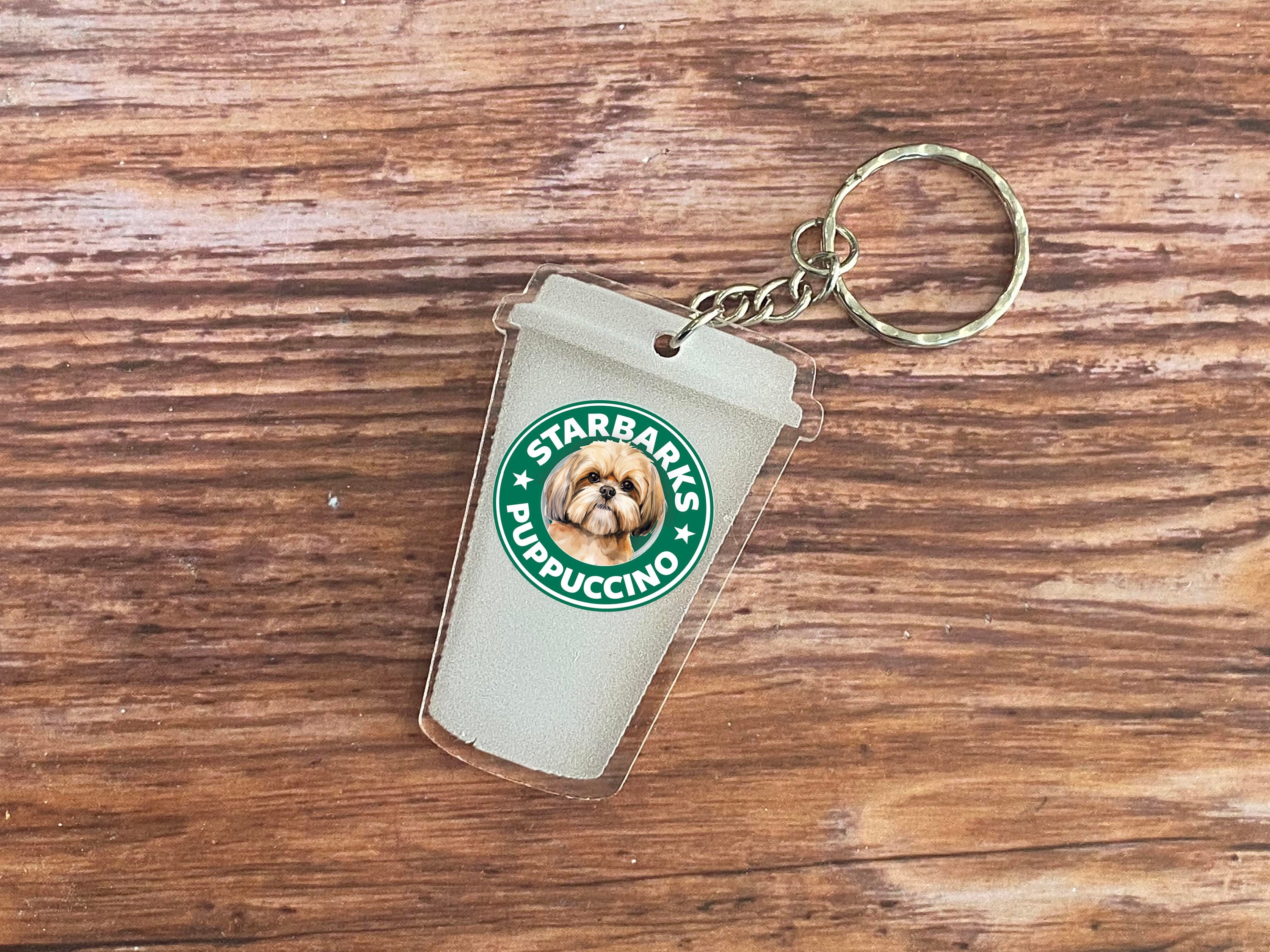 LARCreationsStudio Starbucks Keychain