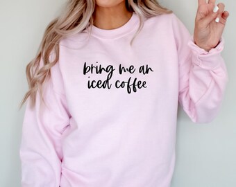 FGYUI Iced Coffee Hoodie Pullover Sweatshirt Sweater for Youth//Mens//Womens