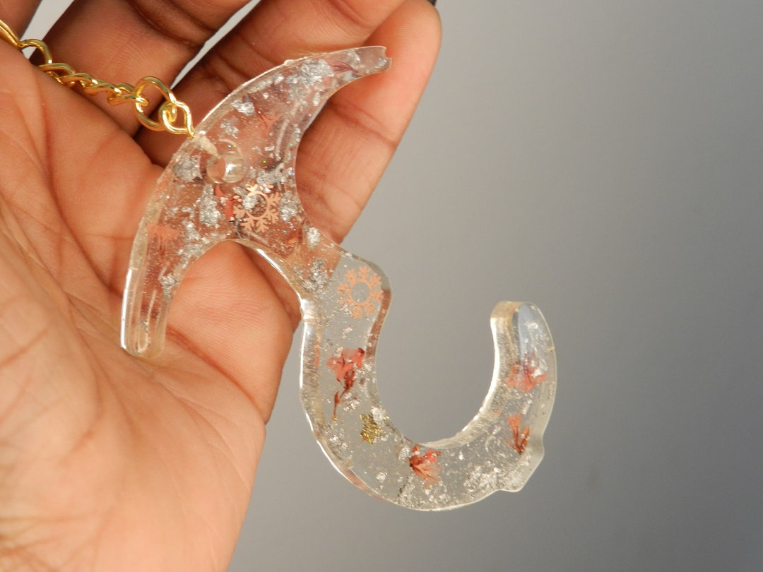 Hook, Line & Sinker Elegant Door Opener/button Press Keychain Featuring