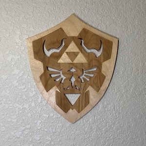 Zelda Hylian Shield Wall Art